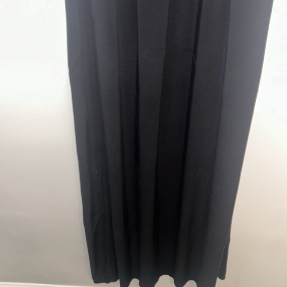 Torrid black dress with open back long. - Picture 7 of 7